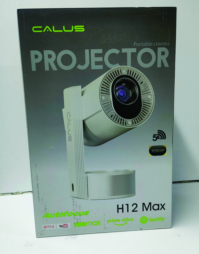 CALUS H12 Max Portable Smart Projector – 1080P HD, Autofocus, WiFi (5G), Home Cinema - Image 2