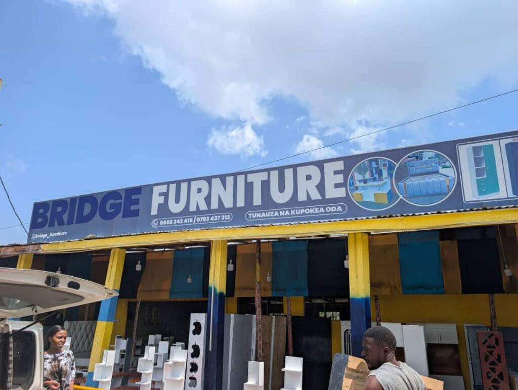Bridge furniture Tanzania