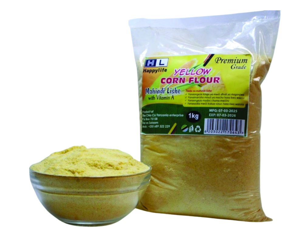Yellow Corn Flour Mahindi Lishe: Chia Co